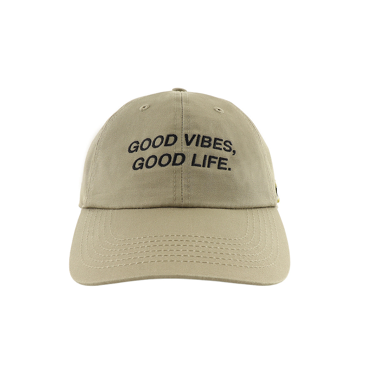 GOOD VIBES DAD CAP  - MOKA