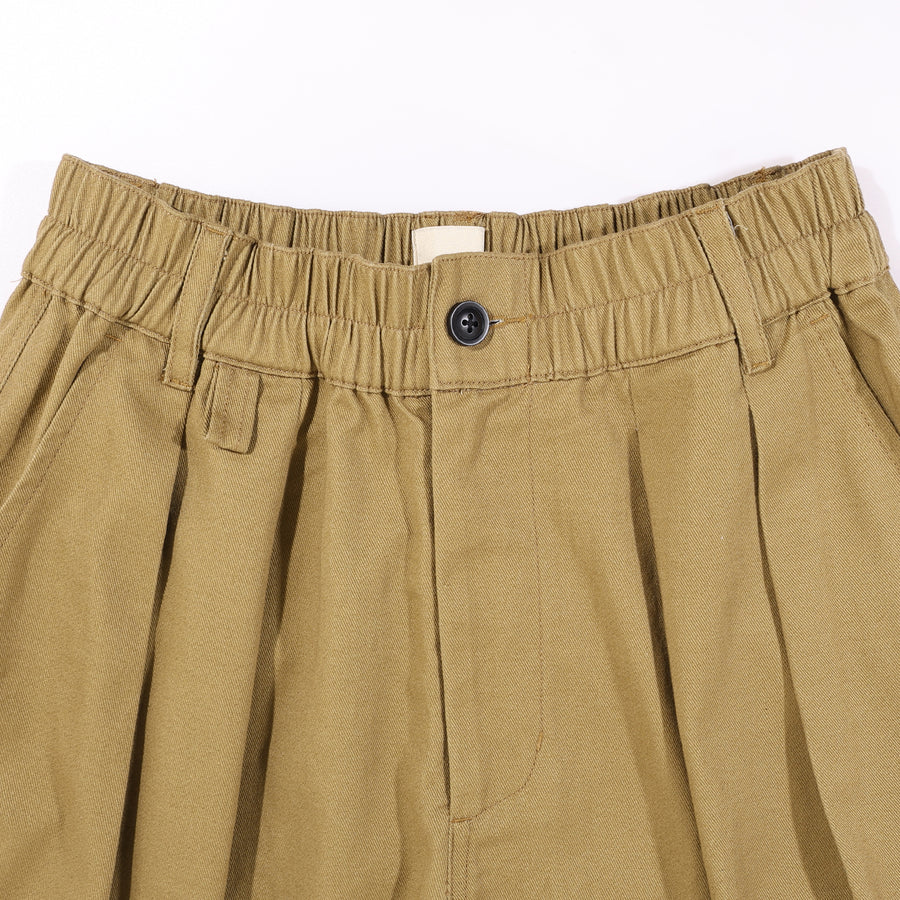 SIDE POCKETS BALLOON SHORTS - BEIGE – ASUSL