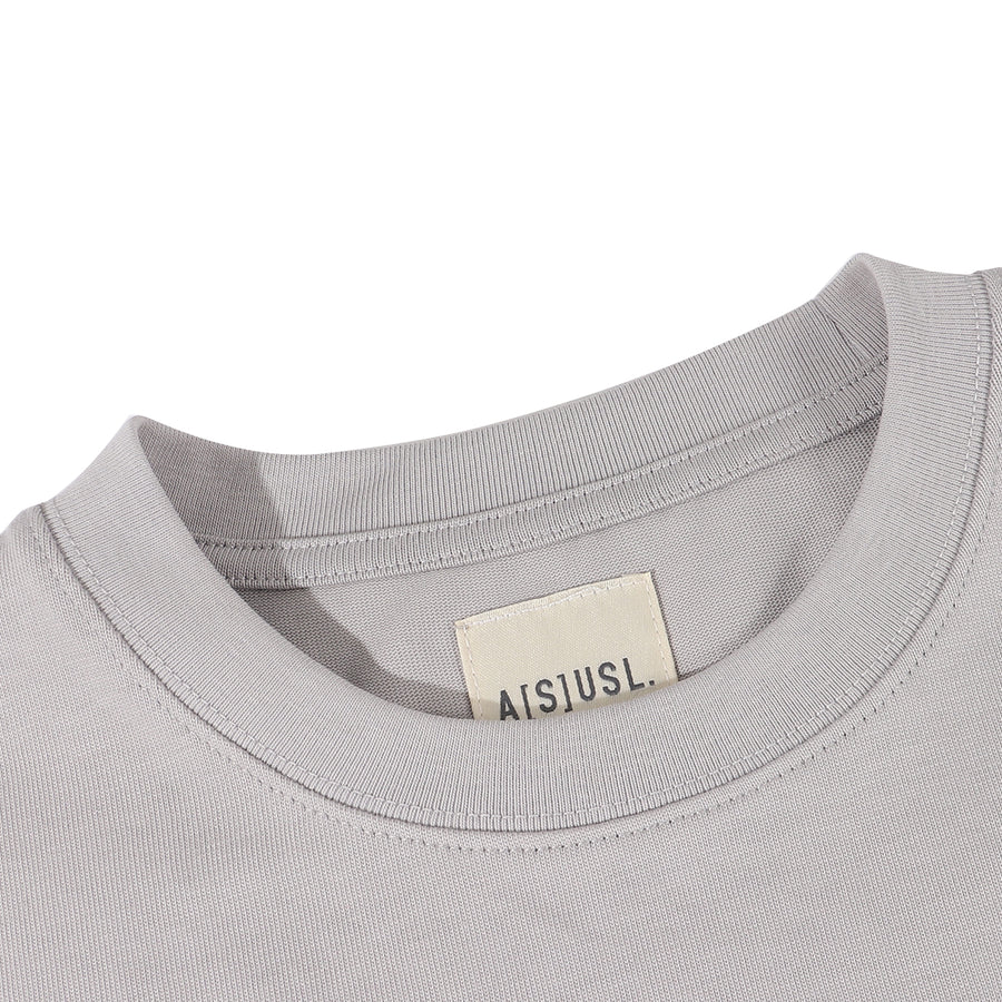 COLOR BLOCKING TEE - GREY