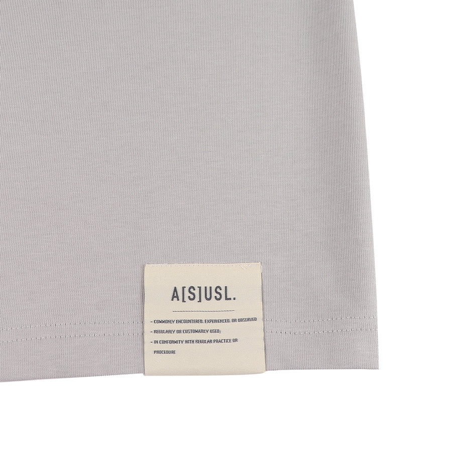 COLOR BLOCKING TEE - GREY