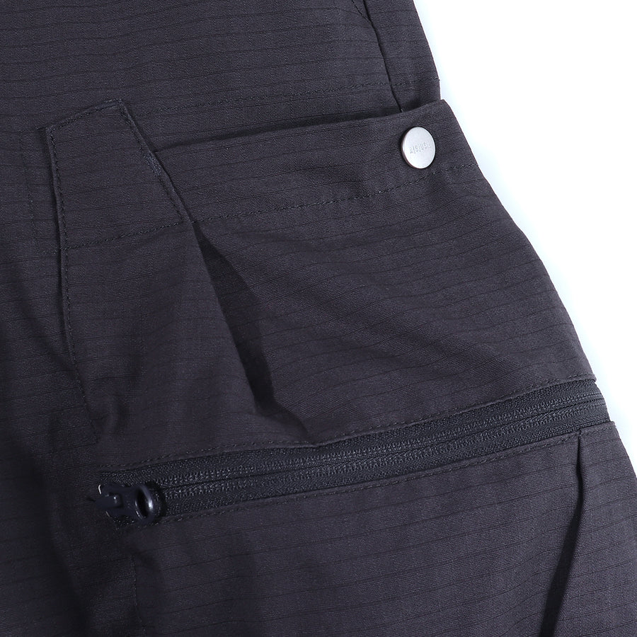 3D POCKET RIBSTOP SHORTS - SLATE