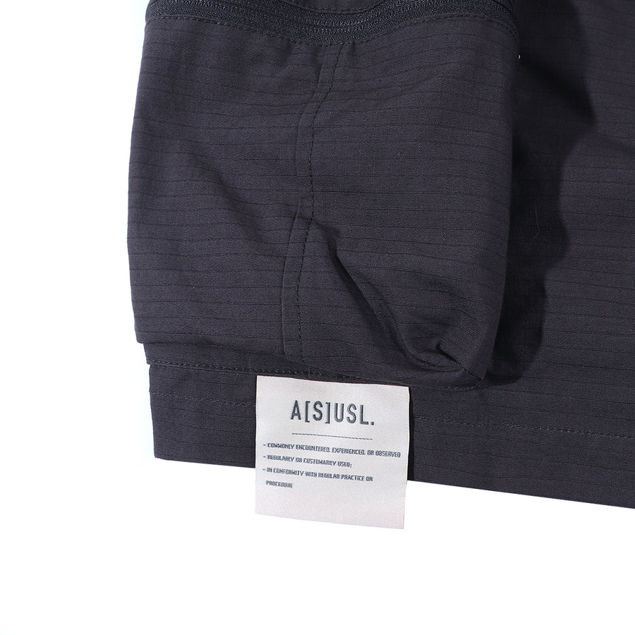 3D POCKET RIBSTOP SHORTS - SLATE