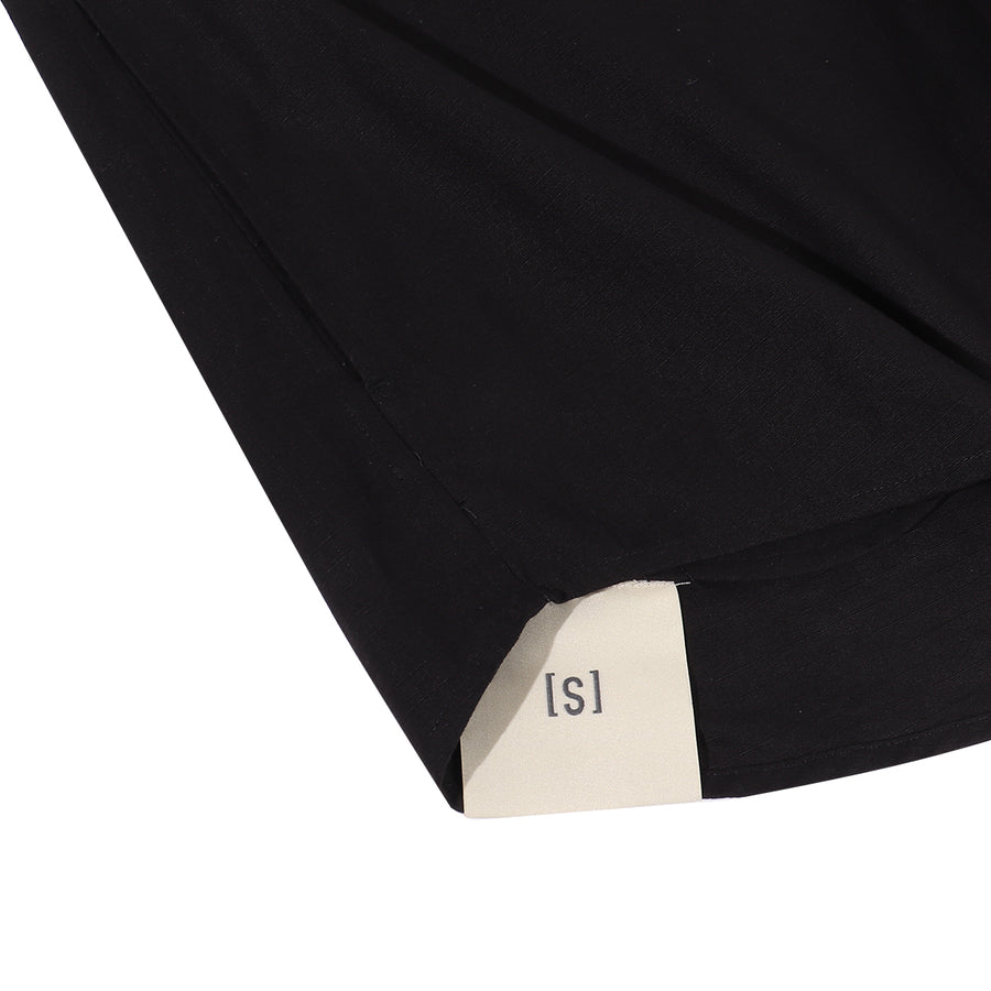 MULTI POCKET RIBSTOP SHIRT - BLACK