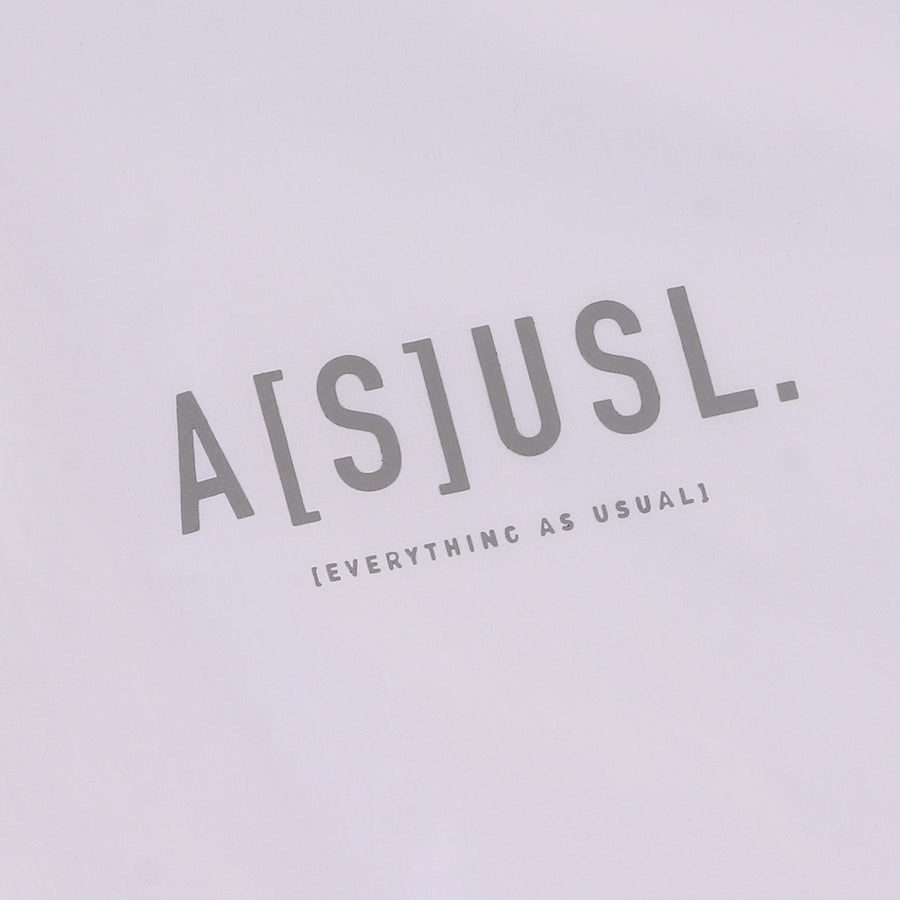 MESH PANEL SHIRT - WHITE