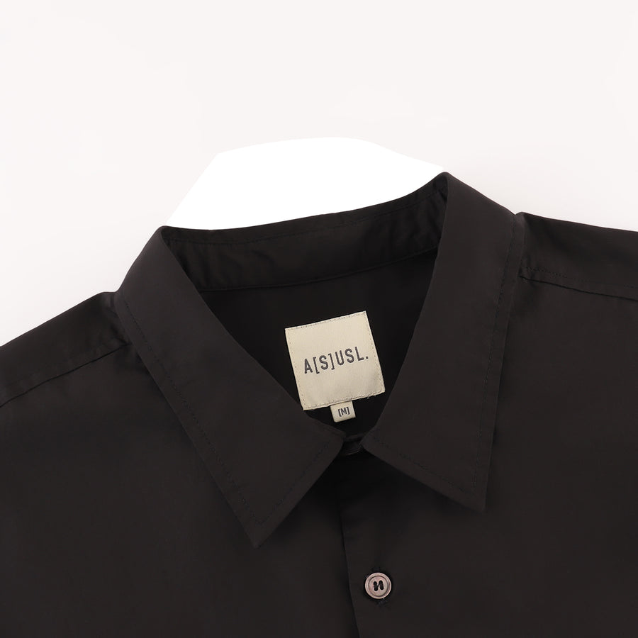 GOOD VIBES PRINT SHIRT - BLACK