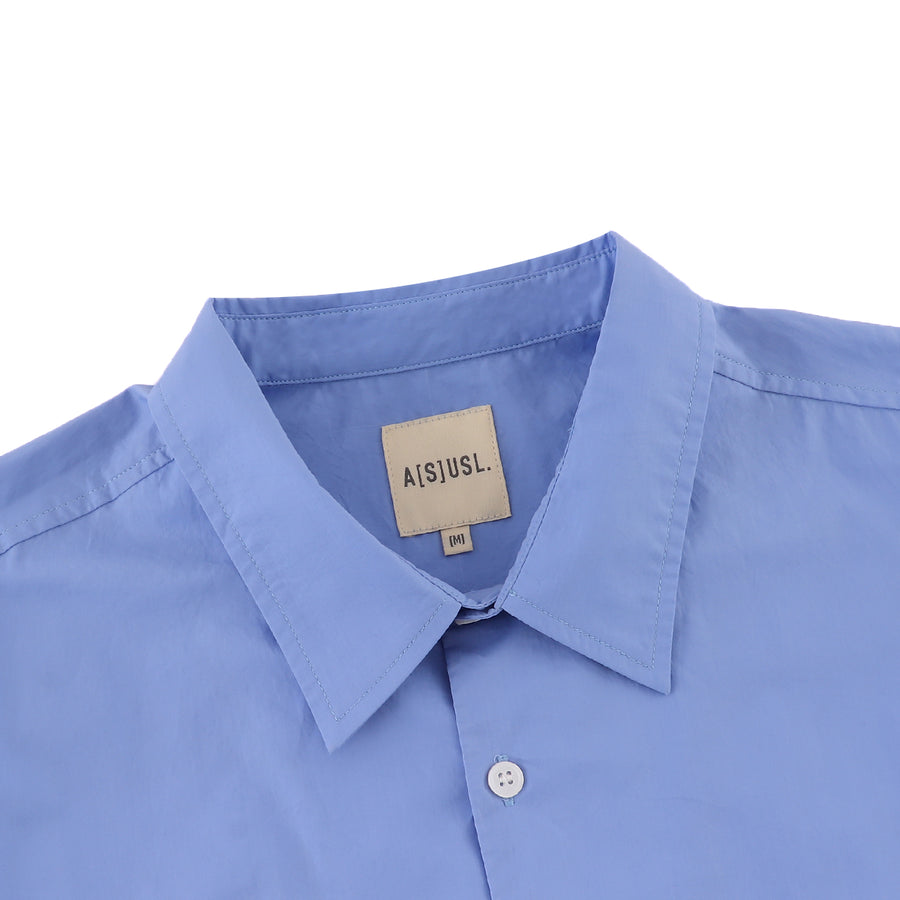 GOOD VIBES PRINT SHIRT - BLUE