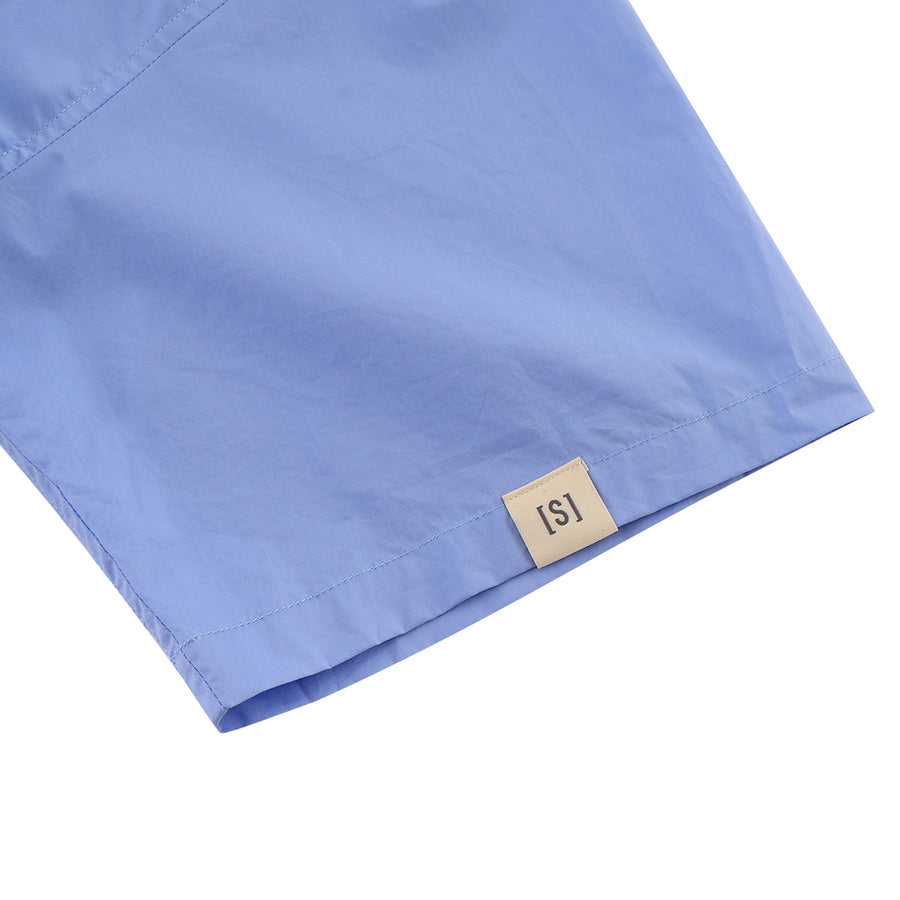 GOOD VIBES PRINT SHIRT - BLUE