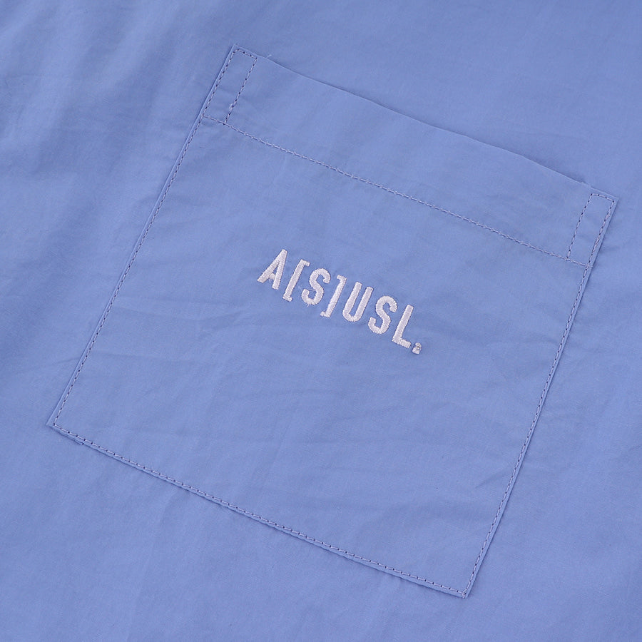 POCKET SHIRT DRESS - BLUE