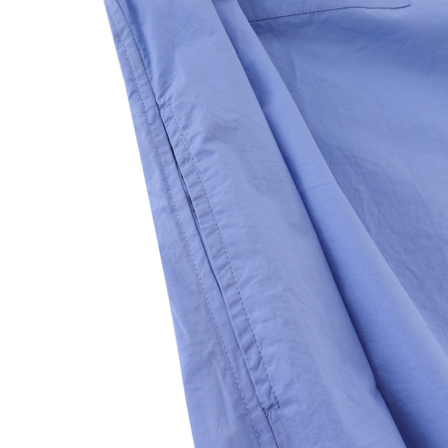 POCKET SHIRT DRESS - BLUE