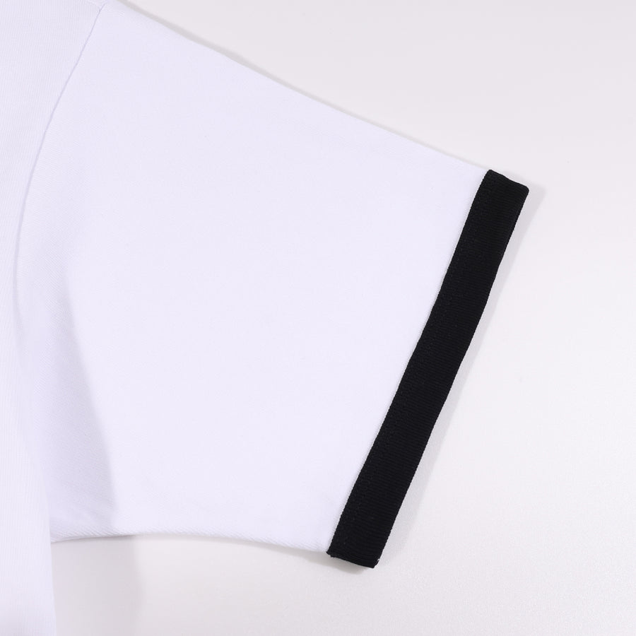 ASUSL VINTAGE RINGER TEE - WHITE