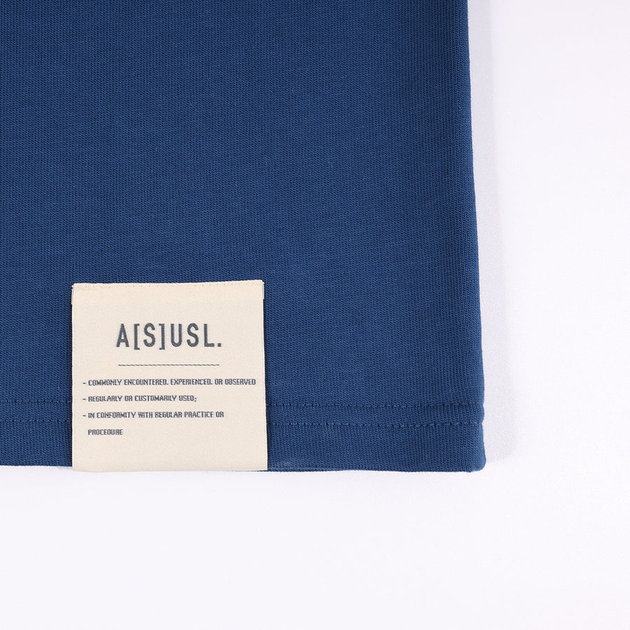 ASUSL VINTAGE RINGER TEE - NAVY