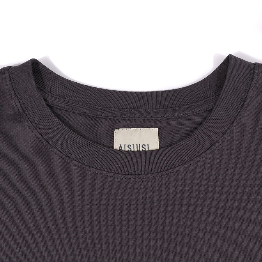 DARUMA PRINT TEE - CHARCOAL