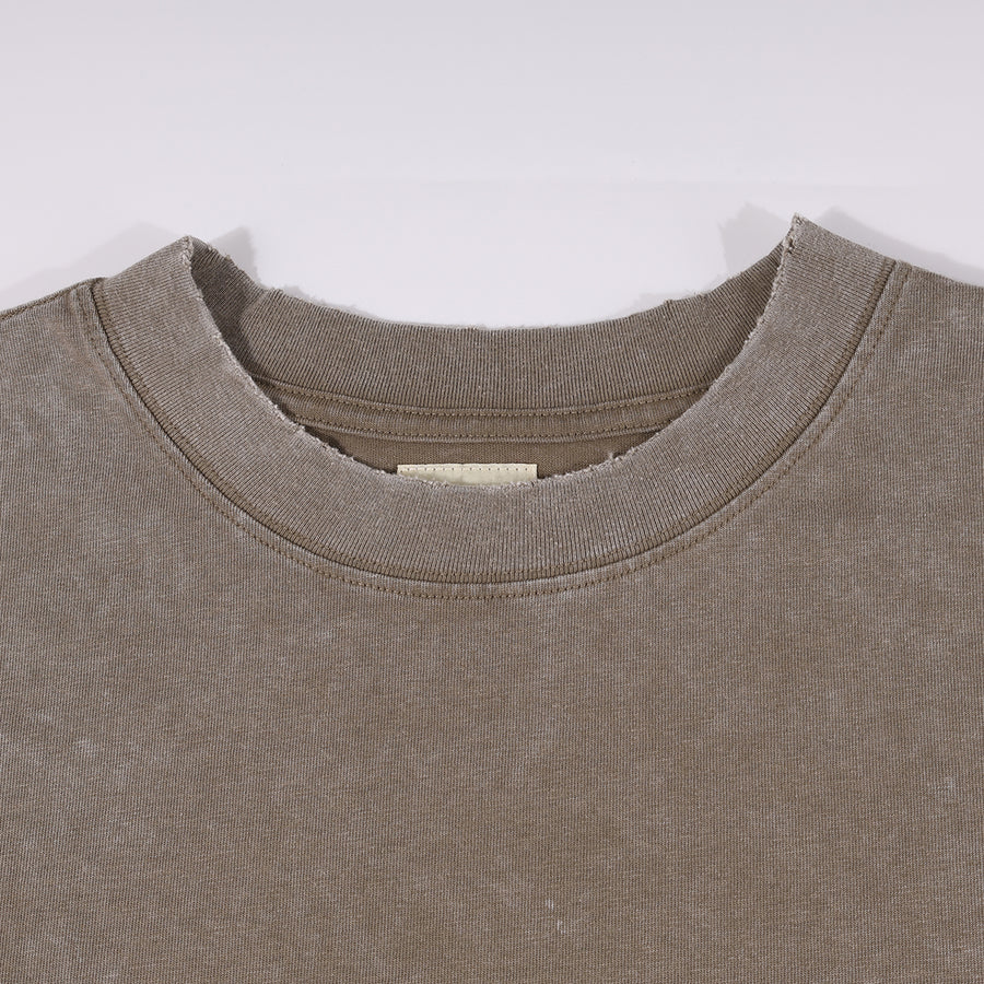 SNOW WASH FREEDOM TEE - GREY