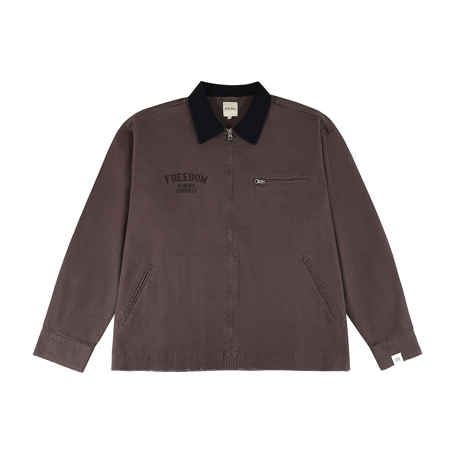 FREEDOM DETROIT JACKET - CHARCOAL