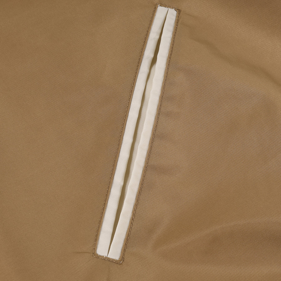 DARUMA EMB. SOUVENIR JACKET - BROWN