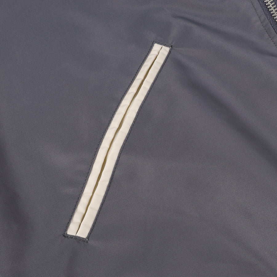 DARUMA EMB. SOUVENIR JACKET - CHARCOAL