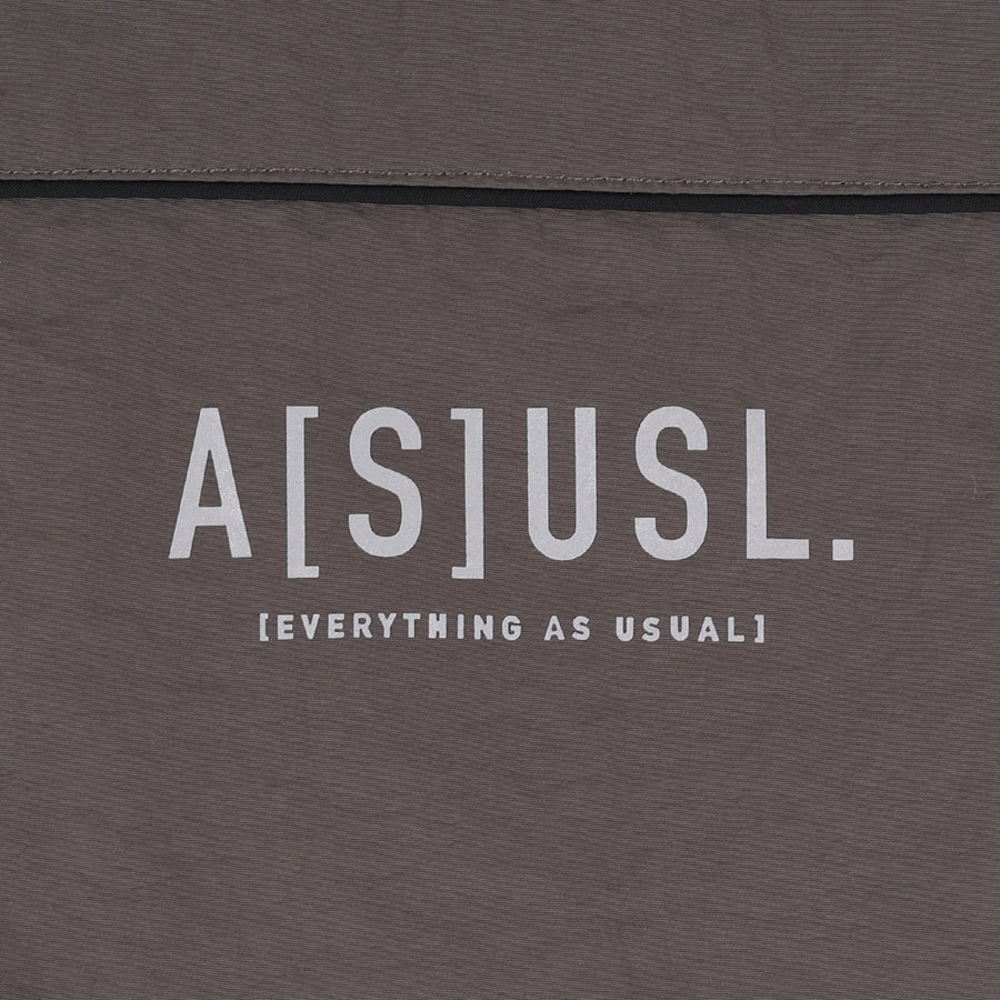 ASUSL NYLON PULLOVER TEE - CHARCOAL