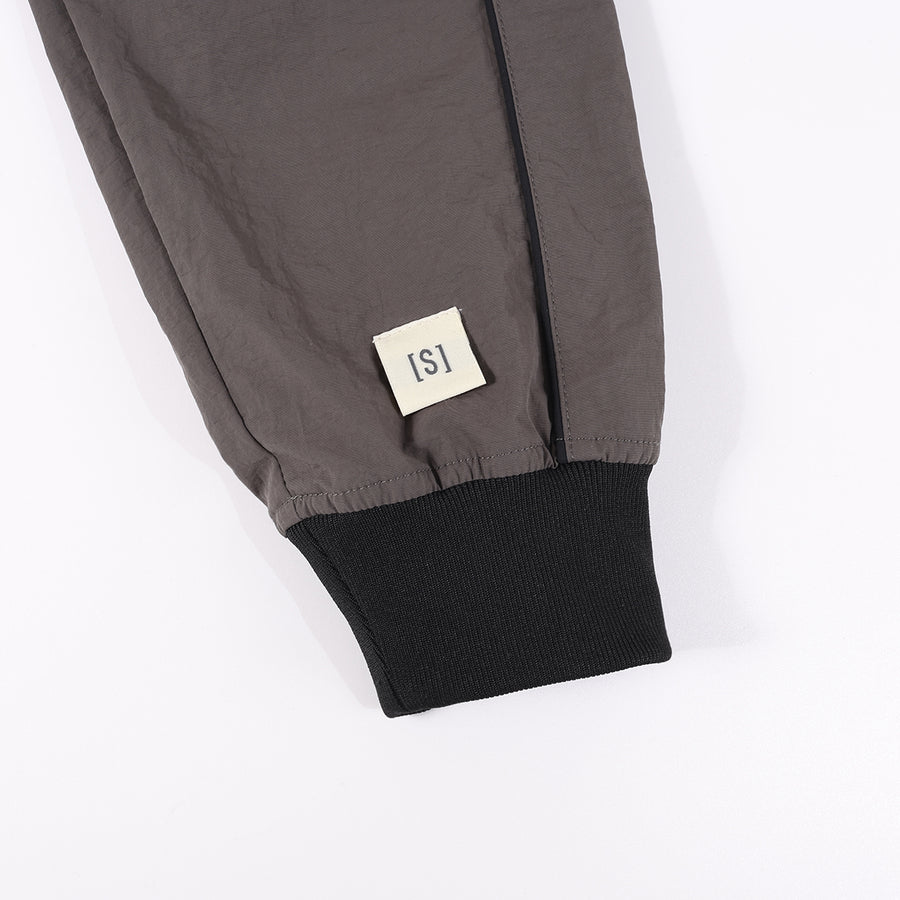 ASUSL NYLON PULLOVER TEE - CHARCOAL