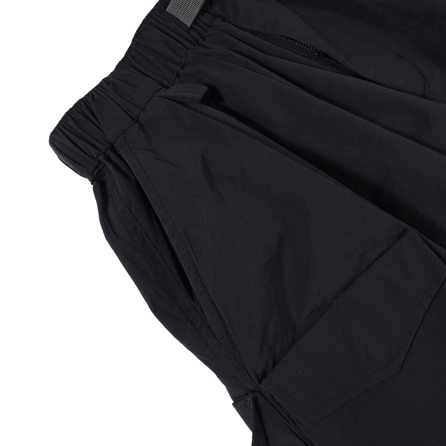 MULTI POCKETS SKIRT - BLACK