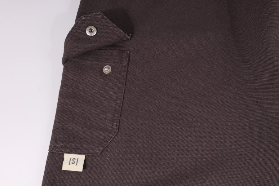 CANVAS MULTI POCKETS PAINTER PANTS - CHARCOAL