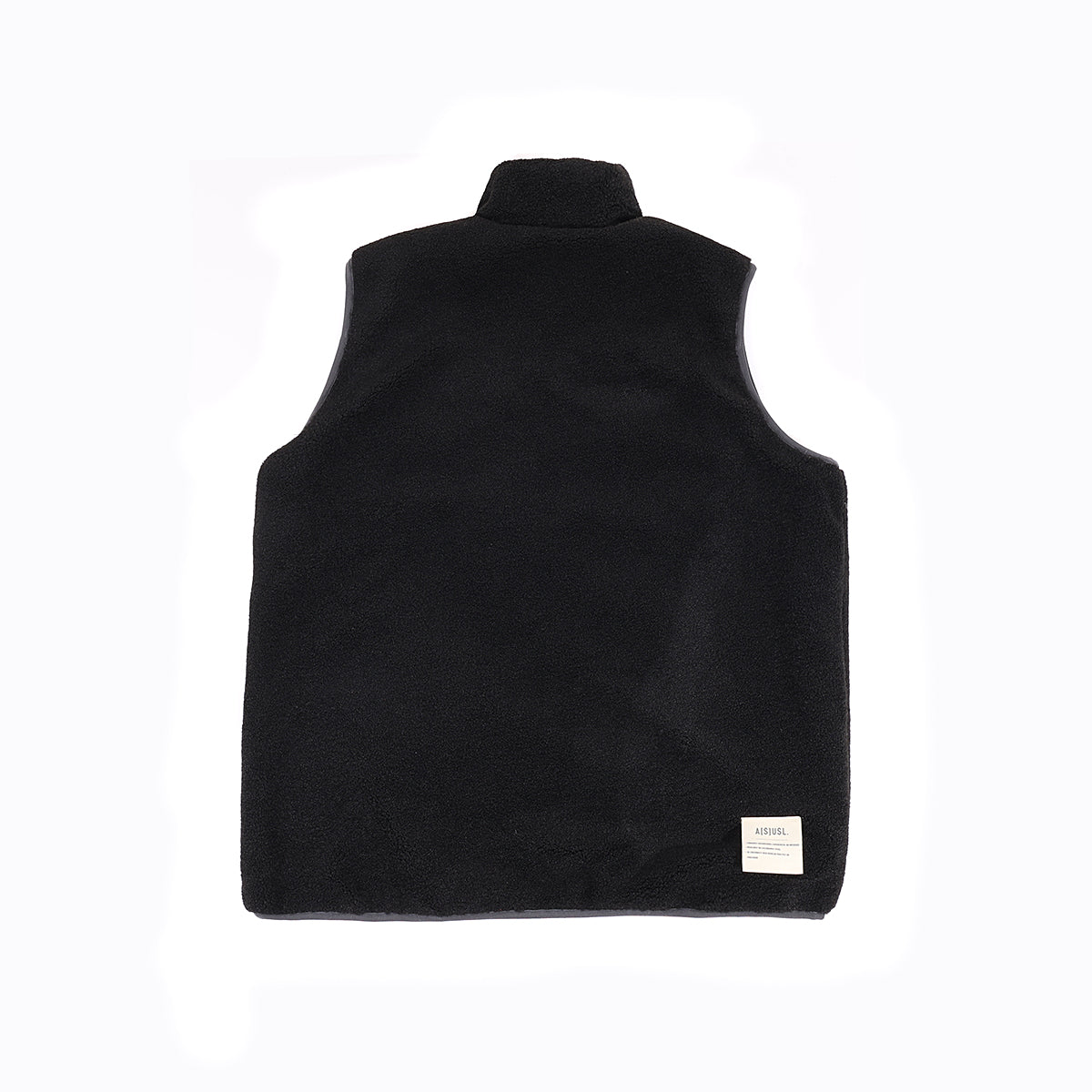 REVERSIBLE PATCHWORK PADDING VEST - CHARCOAL – ASUSL