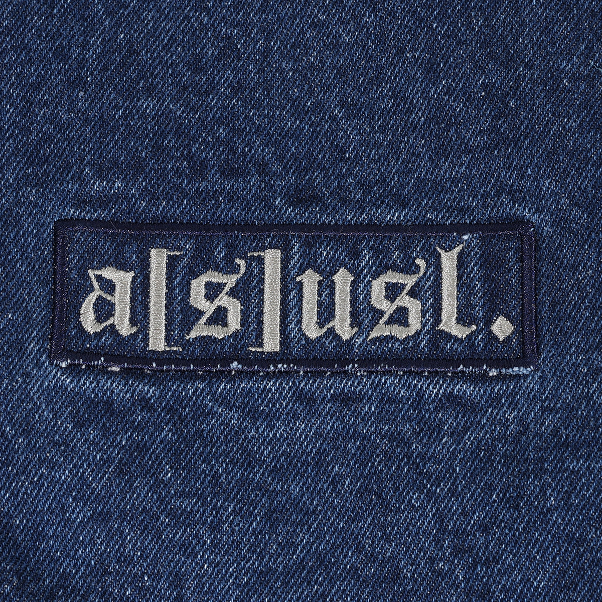 ASUSL EMB. DENIM ACTIVE JACKET - INDIGO BLUE