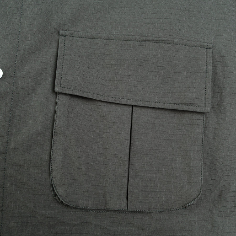 NOT PERFECT FOUR POCKET JACKET - OLIVE