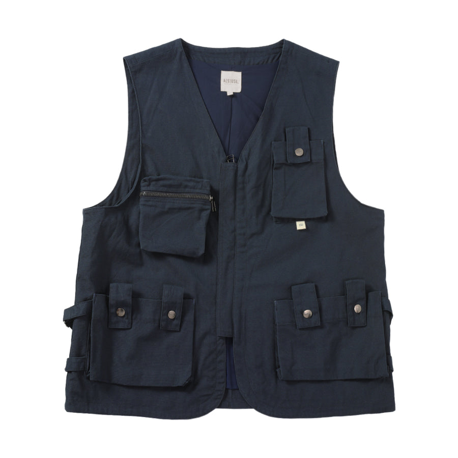 Multi Pockets Military Vest - NAVY