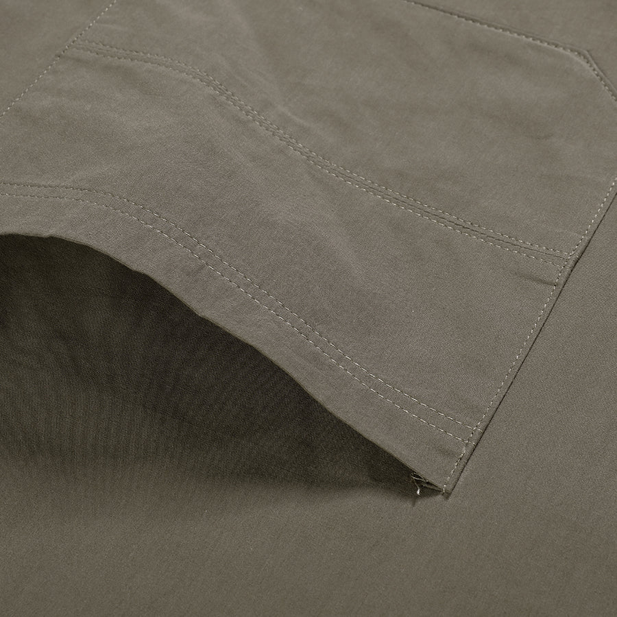 Cuban Short Sleeve Shirt - OLIVE