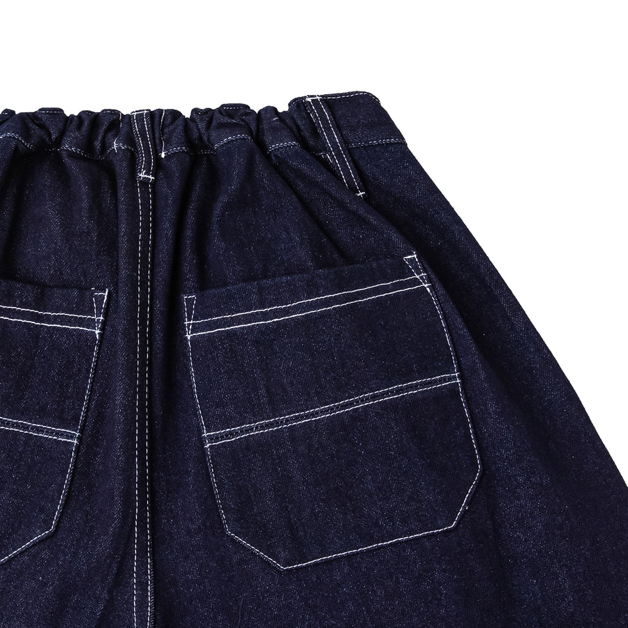 Denim Signature Shorts - BLUE