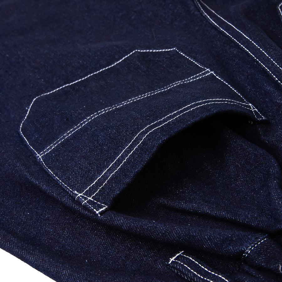 Denim Signature Shorts - BLUE