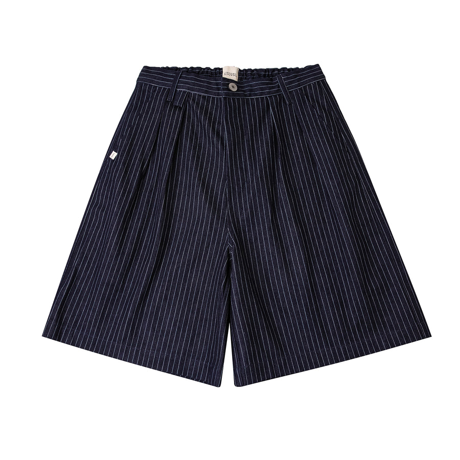 Denim Signature Shorts - STRIPES