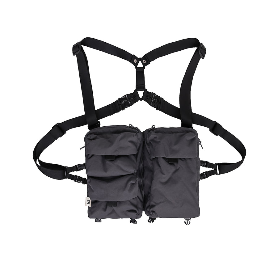 MULTI WAY VEST - CHARCOAL